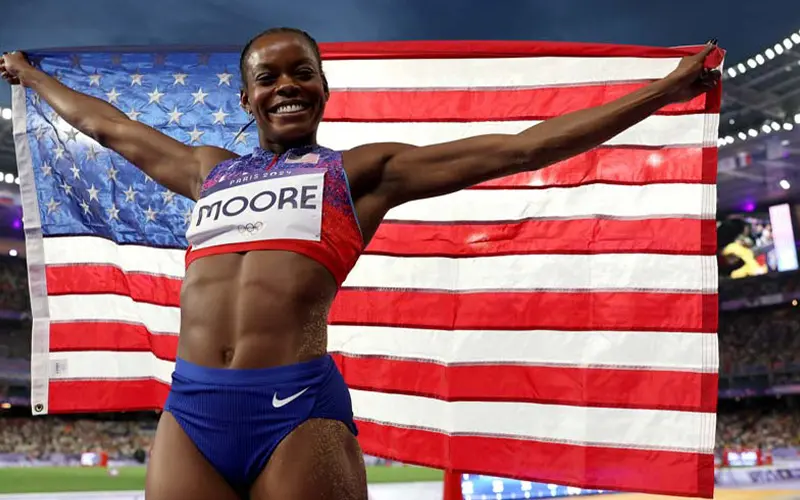 women's track runner
