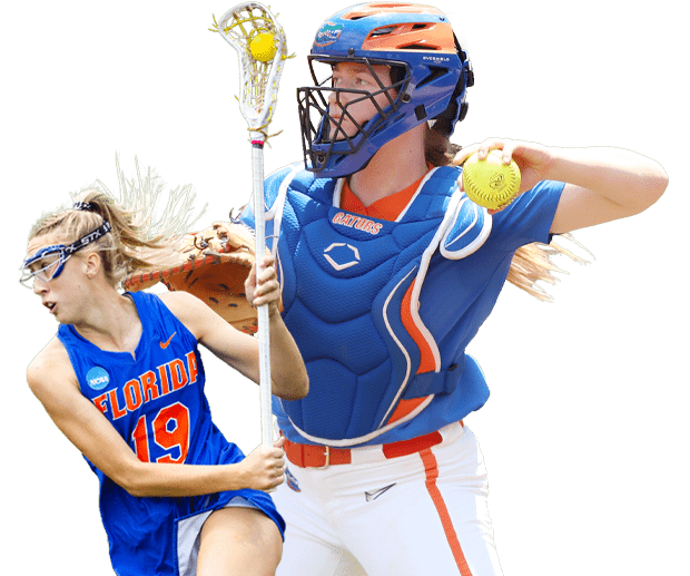 Lacrosse and Softball players